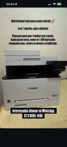 Impressora laser colorida A4