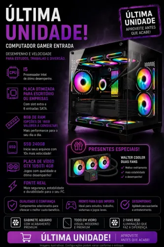 Pc gamer desapego (entrada)