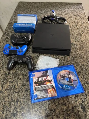 Ps4 PlayStation 4 slim versão 11:52 ( aceita trocas )