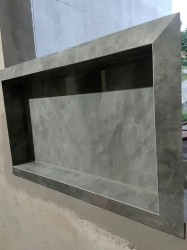 Nicho de banheiro em porcelanato