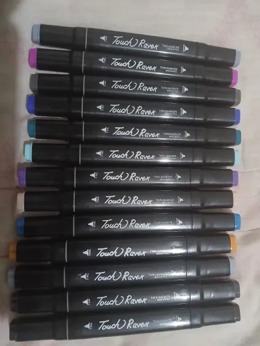 Conjunto 13 canetinhas coloridas