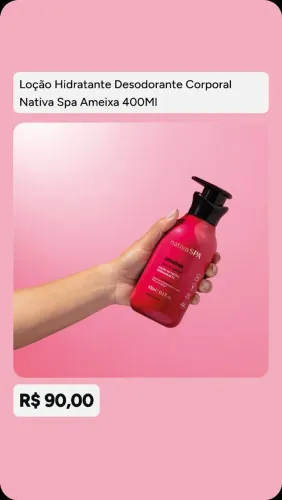 Loção Hidratante Desodorante Corporal Nativa Spa Ameixa 400Ml
