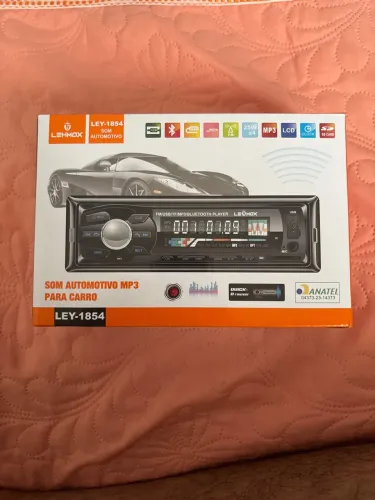 Rádio de carro novo (nunca usado)