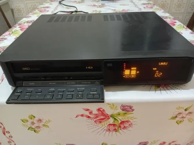Vídeo Cassete Sharp 4 cabeças reliquia