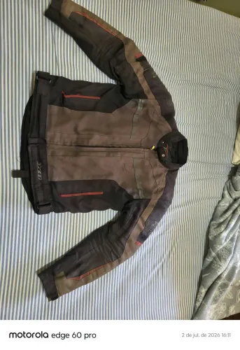 Jaqueta masculina motociclista x11