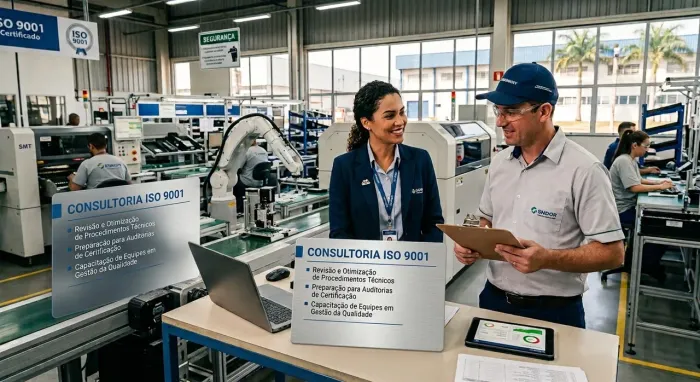 Revisão de procedimentos para atendimento ISO9001