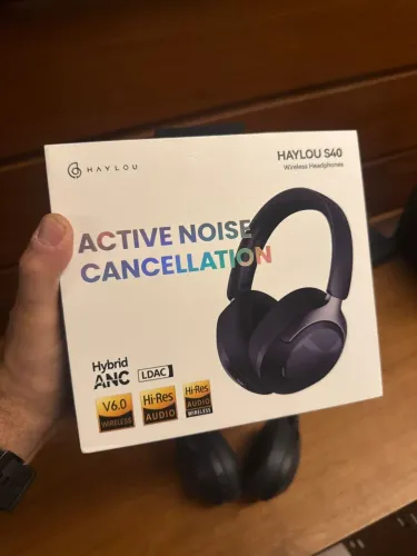 Haylou s40 anc 50db cancelamento de ruído ativo