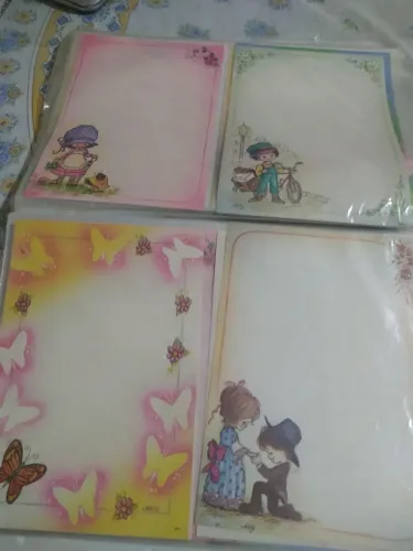 Papeis de carta raro coleção NELLY