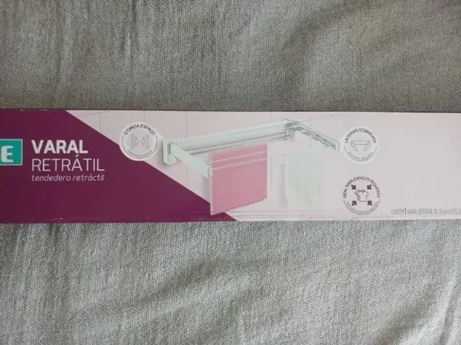 Varal retrátil mágico