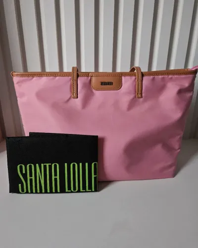 Bolsa Universitária Tote Rosa Santa Lolla