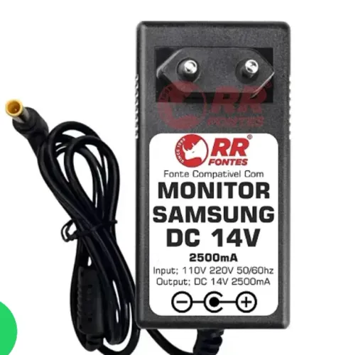 Fonte Monitor Samsung 14v S19a300 S19b300 S19c301f S20b300b Fonte Monitor Samsung 14v S19a