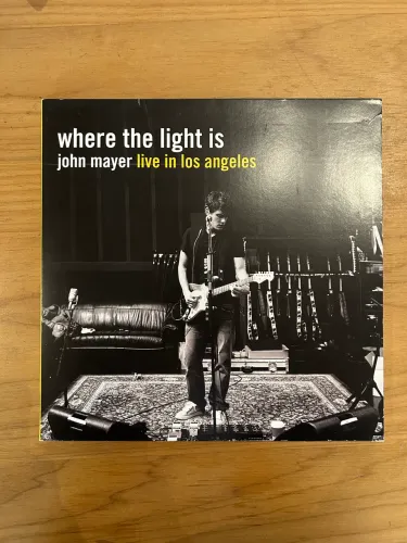 Vinil where the light is John Mayer - live in Los Angeles