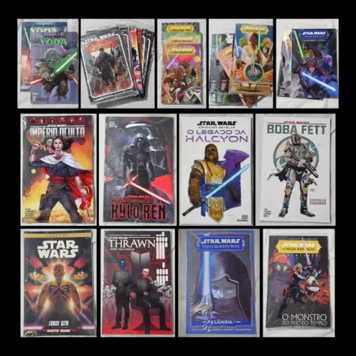 COLEÇÃO HQS STAR WARS