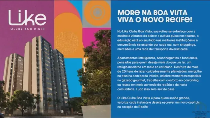 2 QUARTOS 1 SUITE 43M2 LAZER COMPLETO BOA VISTA