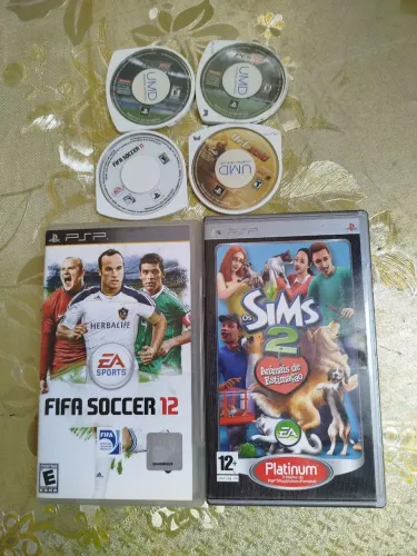 Lote Jogos PlayStation psp mídia física