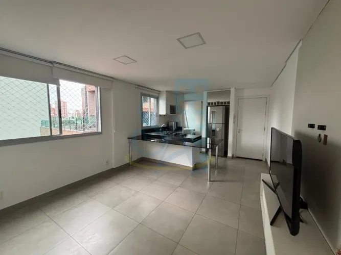 Apartamento para locação no coração de BH: 2 quartos, 1 suite, 1 sala, 2 banheiros, 2 vaga