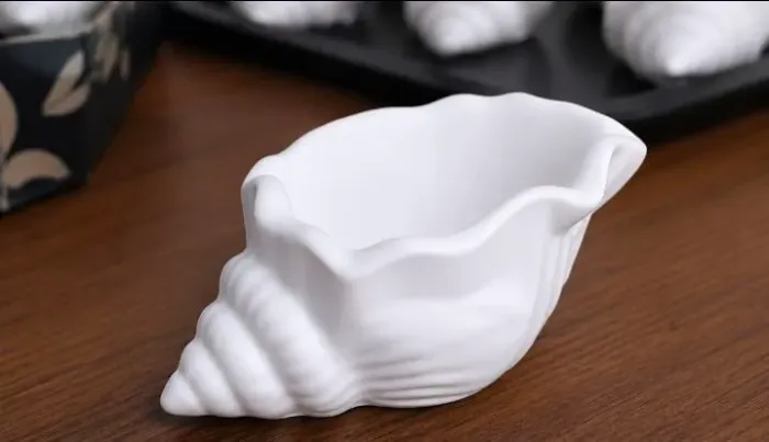 Concha de Gesso para Lembrancinha