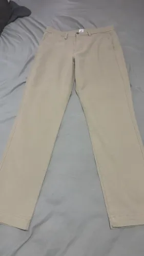 Calça Jeans Cáqui Chino Sarja GAP Tamanho 30x30