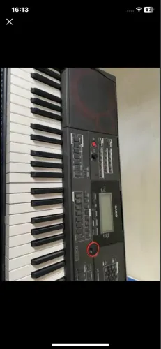 Teclado Cássio ctx50000 para consertar