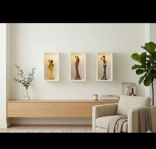3 Nichos MDF