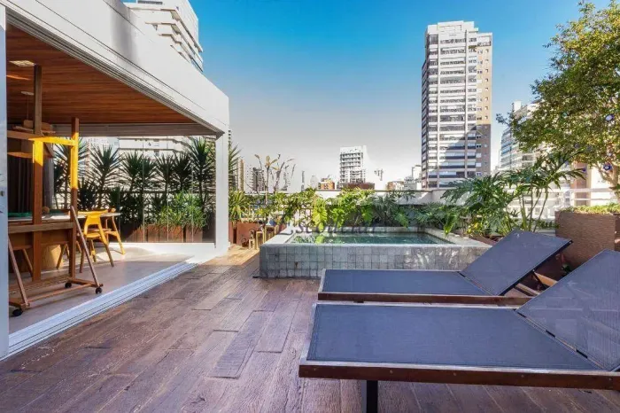 Cobertura com 1 quarto à venda, 220 m² por R$ 5.980.000 - Vila Nova Conceição - São Paulo/