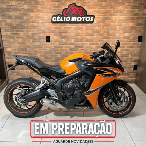 CBR 650 F LARANJA 2018/2019