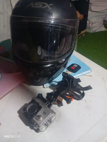 Capacete câmera GoPro 