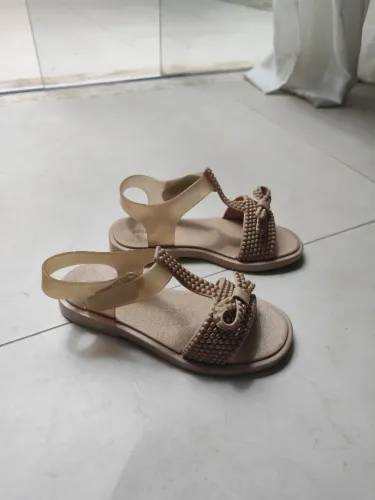 Sandália Melissa - 30 - dourada