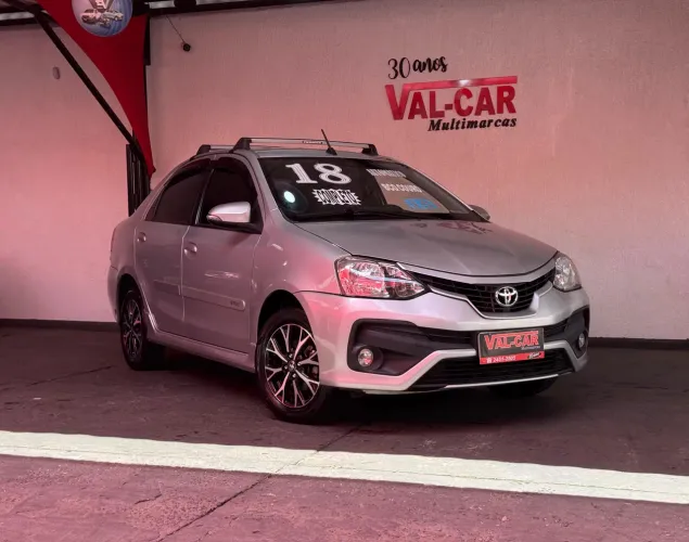 Toyota Etios Platinum Sed. 1.5 Flex 16V 4P Aut. 2018