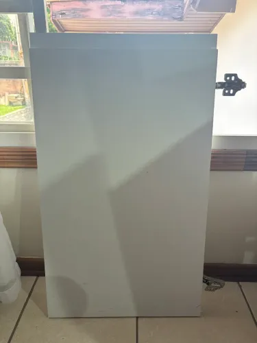 Gabinete de pia de cozinha em mdf 18mm com 3 portas