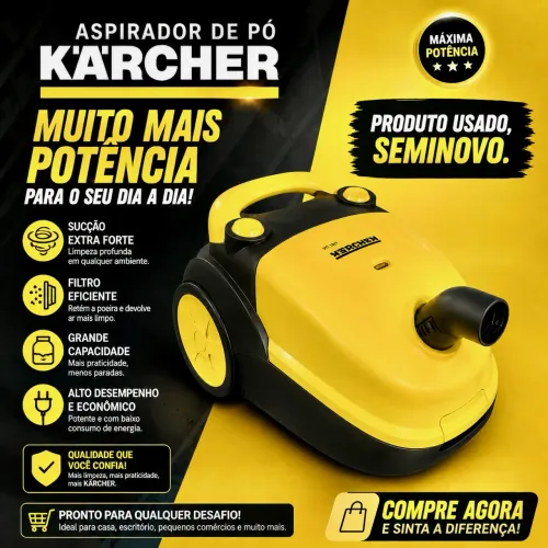 Aspirador de pó KARCHER PROFISSIONAL