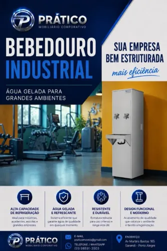 Bebedouro industrial