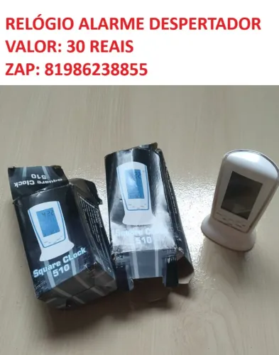 DESPERTADOR RELOGIO