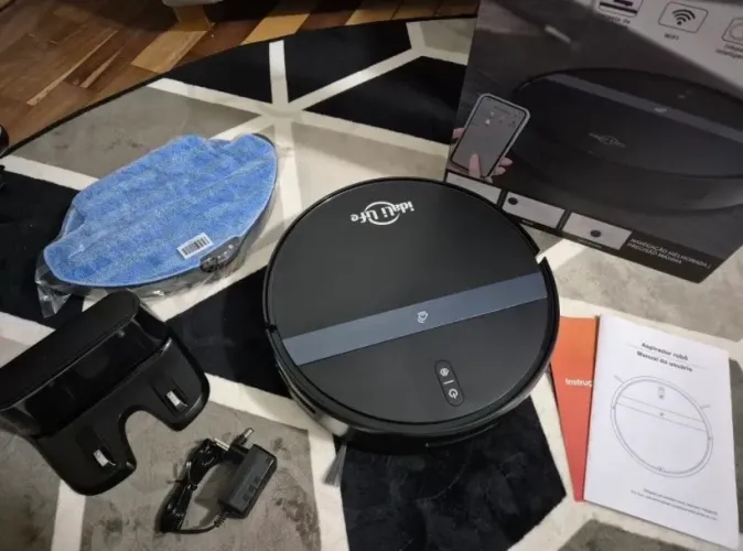 Robô Aspirador Idali Life V3S Pro - Novíssimo!