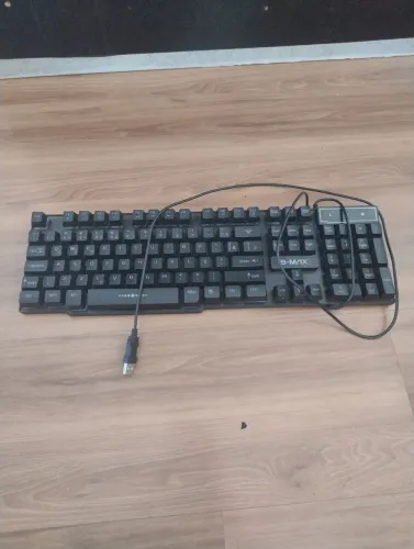 Teclado de membrana b-max com led rgb