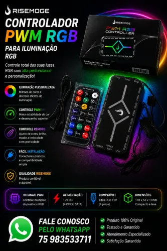 CONTROLADOR PWM RGB RISE