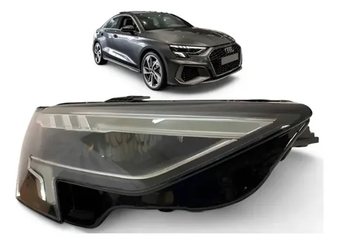 Farol Audi A3 Full Led Direito 2022 2023 2024 2025 Original Direito/passageiro