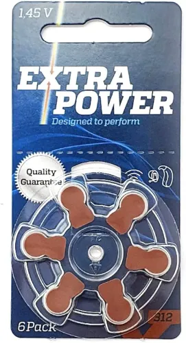 Pilha Aparelho Auditivo 312 Extra Power
