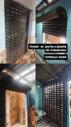 Vende se 2 porta de rolamento e uma janela