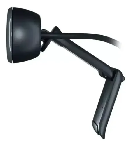 Webcam Logitech C270 Hd720 30fps Compatível Com Skype E Zoom Cor Cinza
