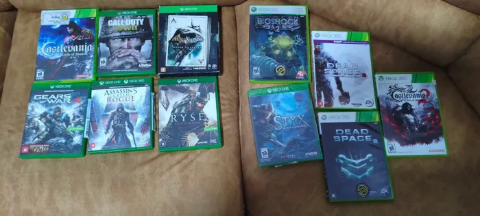 Mídia física XBox one e 360