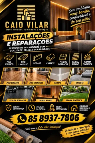 Instalação e reparação de pisos Vinílicos e laminados