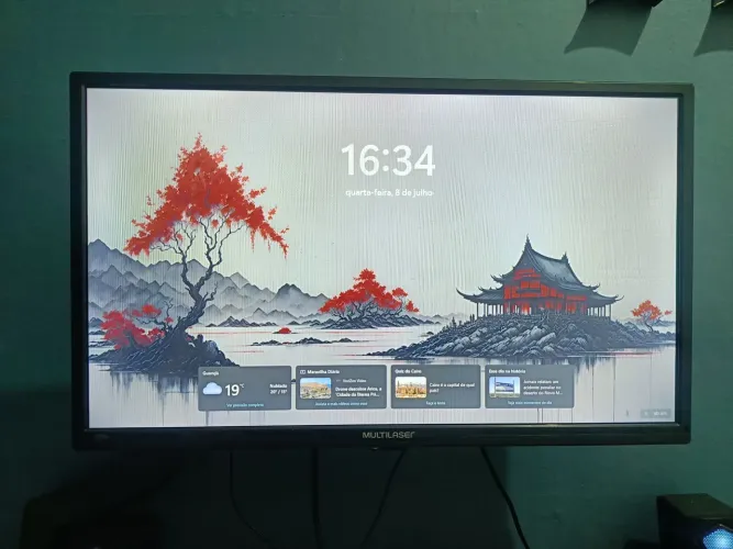 Monitor Multilaser TL021 24" HDMI Preto - TL021