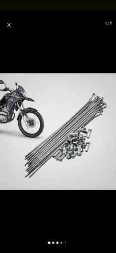 Jogo de raios traseiro xre 300, 3,2mm