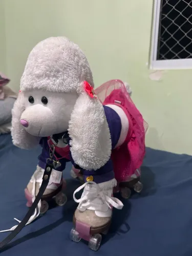 Cachorrinho de brinquedo Cria Amigos + acessórios completo