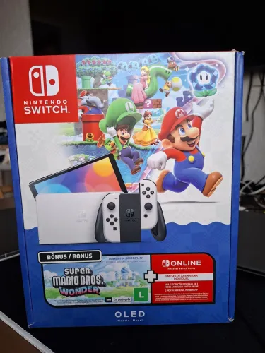 NIntendo Switch Oled novo zero lacrado