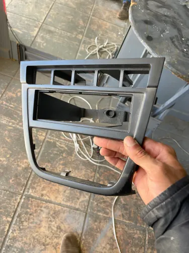 Moldura 1din painel gol G5