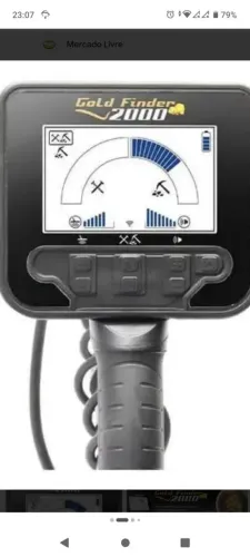 Detector de metais Golden finder 2000