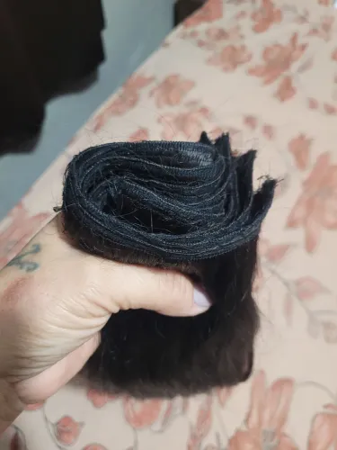 Cabelo humano premiun 80 centímetros 300 gramas