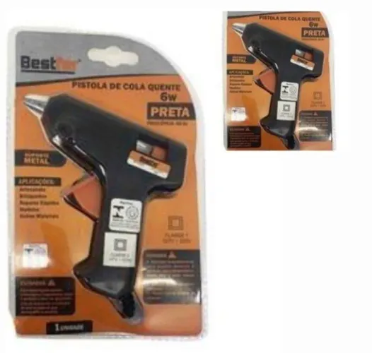 Pistola de cola quente 6w